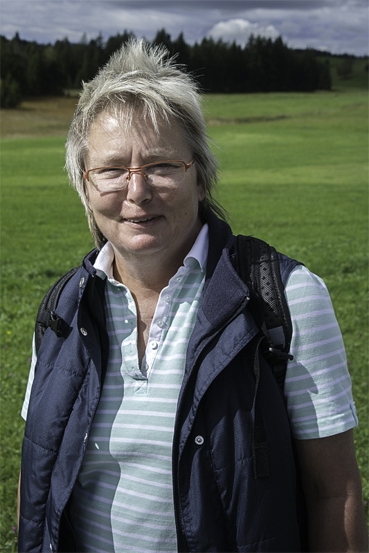 Allgäu 09 - 2014 - 20140921_0145 als Smartobjekt-1 Kopie.jpg - Ankes gute Laune Gesicht. Sie hat auf unseren Touren immer richtig Spaß. 